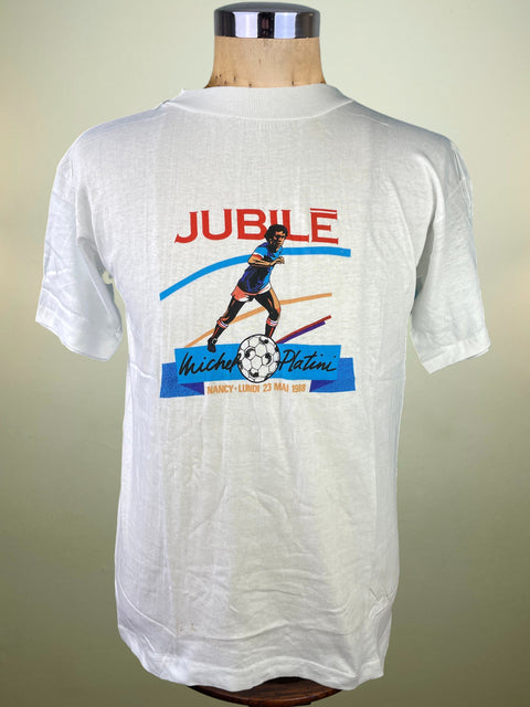 T-Shirt • 1988 • Michel Platini's Testimonial • Official T-Shirt 