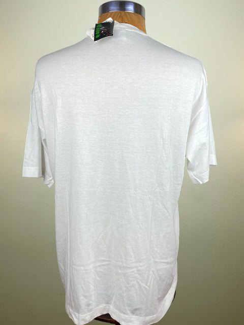 T-Shirt • 1990 • World Cup 90 • Italia • Azzurri 90 Diadora Official T-Shirt • Size XL 