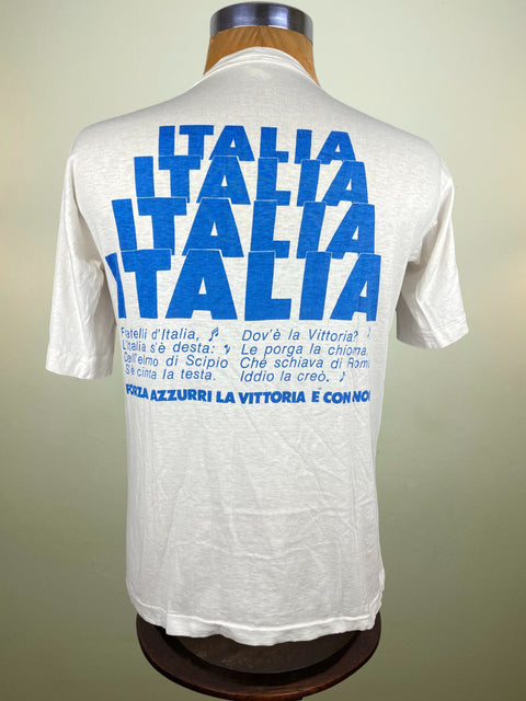 T-Shirt • 1990 • World Cup 90 • Italy Crest Bootleg T-Shirt 