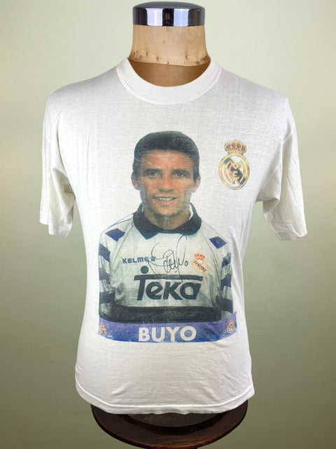 T-Shirt • 1994 • La Liga • Real Madrid • Francisco Buyo Bootleg T-Shirt 