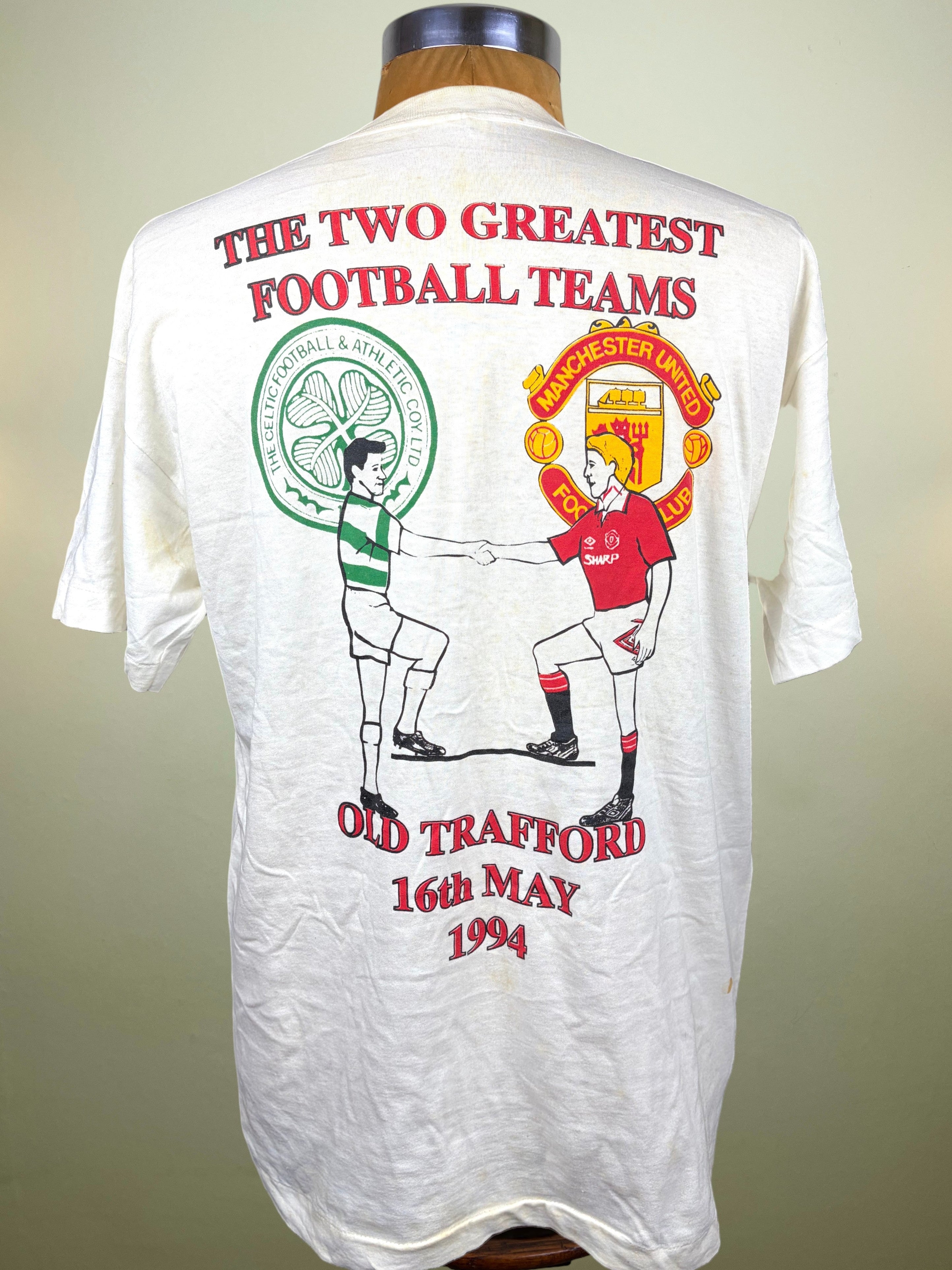 Manchester United 1994 T-Shirt – Mark Hughues | Calcio90 – Calcio 90