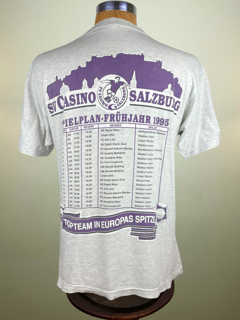 T-Shirt • 1995 • Austrian Bundesliga • Casino Salzburg • Bootleg T-Shirt 
