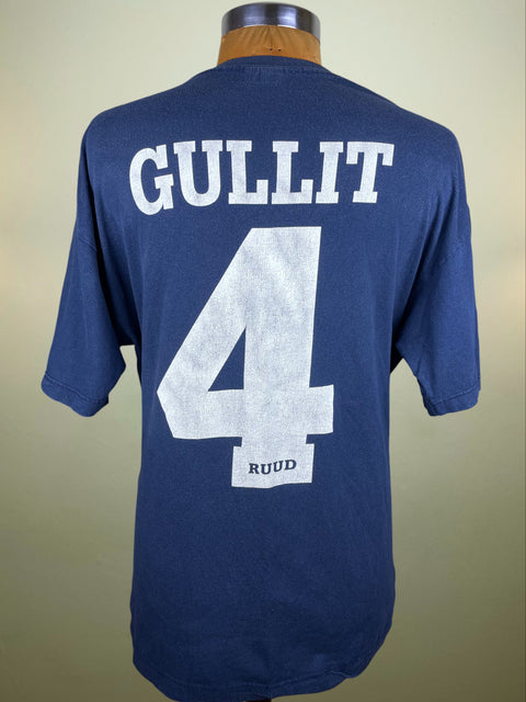 T-Shirt • 1995 • Premier League • Chelsea • Blue Bootleg Ruud Gullit T-Shirt 