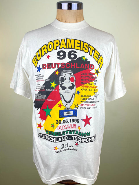 T-Shirt • 1996 • Euro 96 • Germany • Euro 96 Champions Europameister Bootleg T-Shirt 
