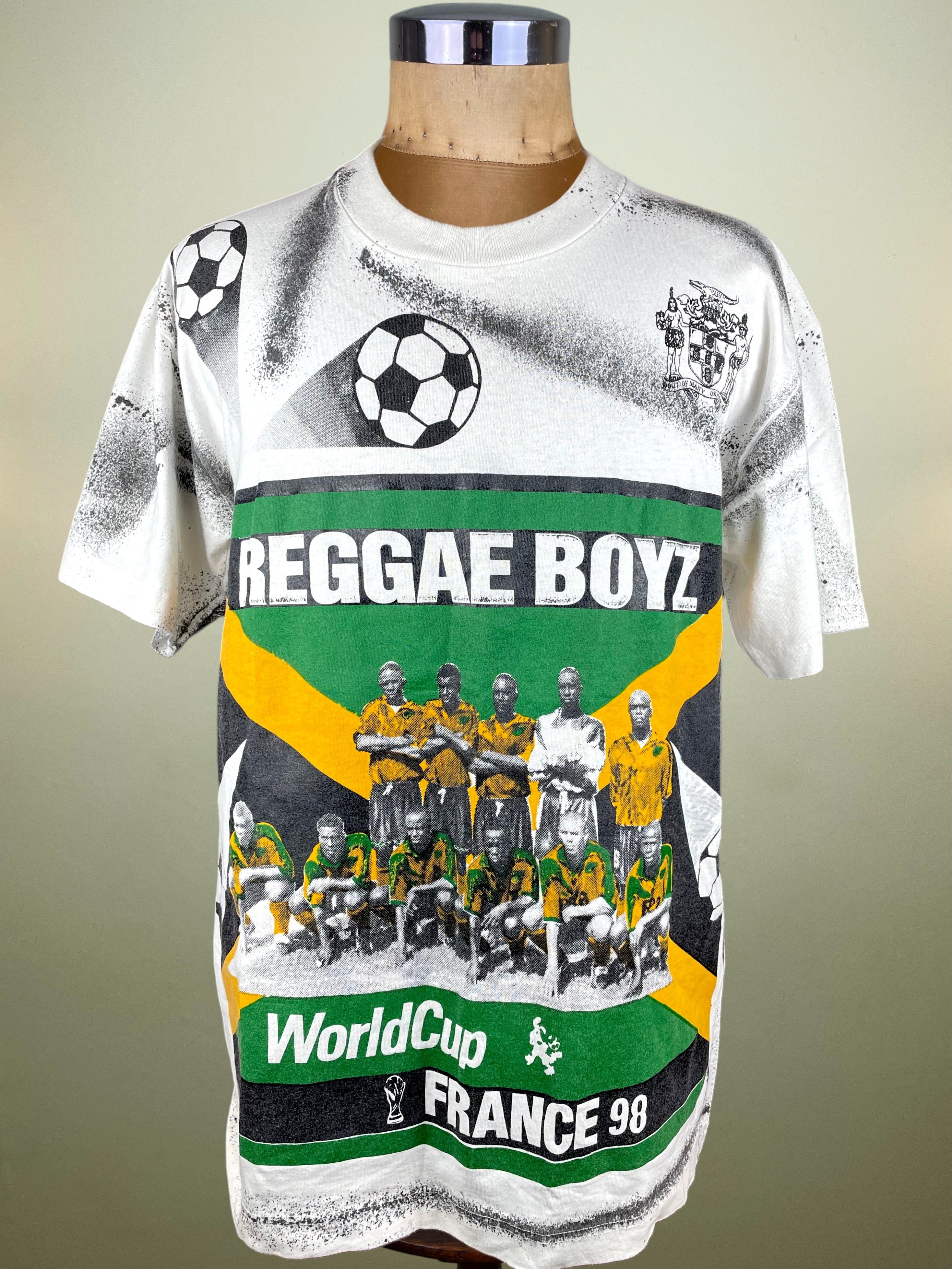 1998 Jamaica Reggae Boyz T-Shirt – World Cup | Calcio90 – Calcio 90