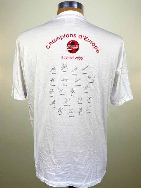 T-Shirt • 2000 • Euro 00 • France • Official Coca Cola "Sensationnels" Winners T-Shirt 