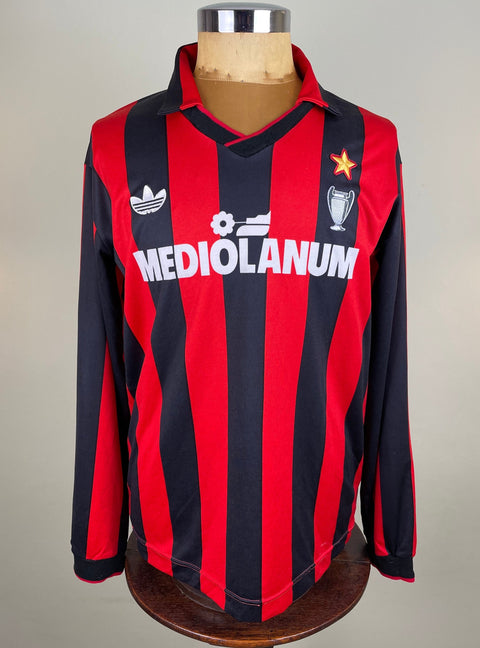 Jersey | Club | AC Milan | 1990 | Frank Rijkaard | vs Sampdoria