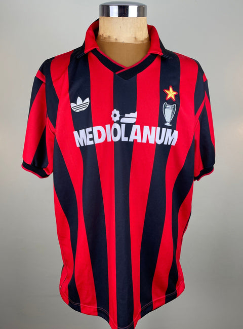 Jersey | Club | AC Milan | 1990 | Marco Van Basten | Matchworn