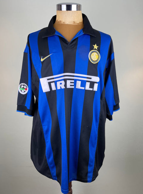 Jersey | Club | Inter | 1998 | Roberto Baggio | Matchworn