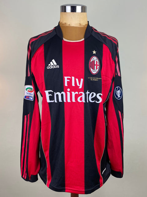 Jersey | Club | AC Milan | 2010 | Ronaldinho | Matchworn