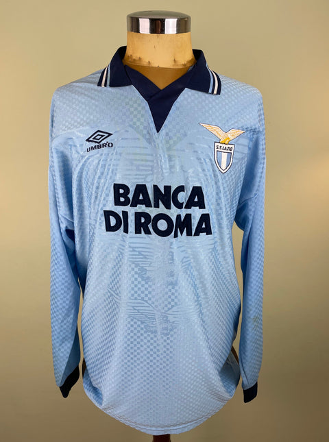 Jersey | Club | Lazio | 1995 | Alessandro Nesta | Matchworn