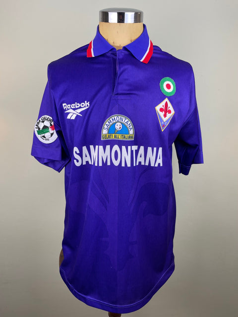 Jersey | Club | Fiorentina | 1996 | Gabriel Batistuta | Matchworn