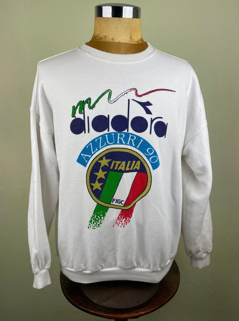 Top | 1990 | Italia | Azzurri 90 Diadora Sweater