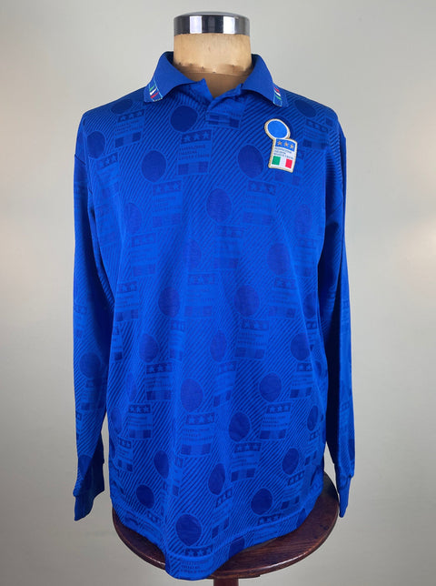 Jersey | National | Italia | 1994 | Giuseppe Signori | vs Estonia | Euro 96 Qualifiers