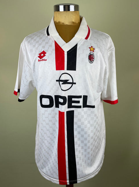 Match Shirt • Club • AC Milan • 1995 • Lotto • Away • #7 • Paolo di Canio • Match Worn