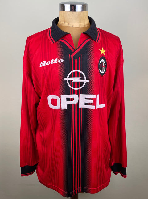 Match Shirt • Club • AC Milan • 1997 • Lotto • Fourth • #10 • Dejan Savićević • Match Prepared